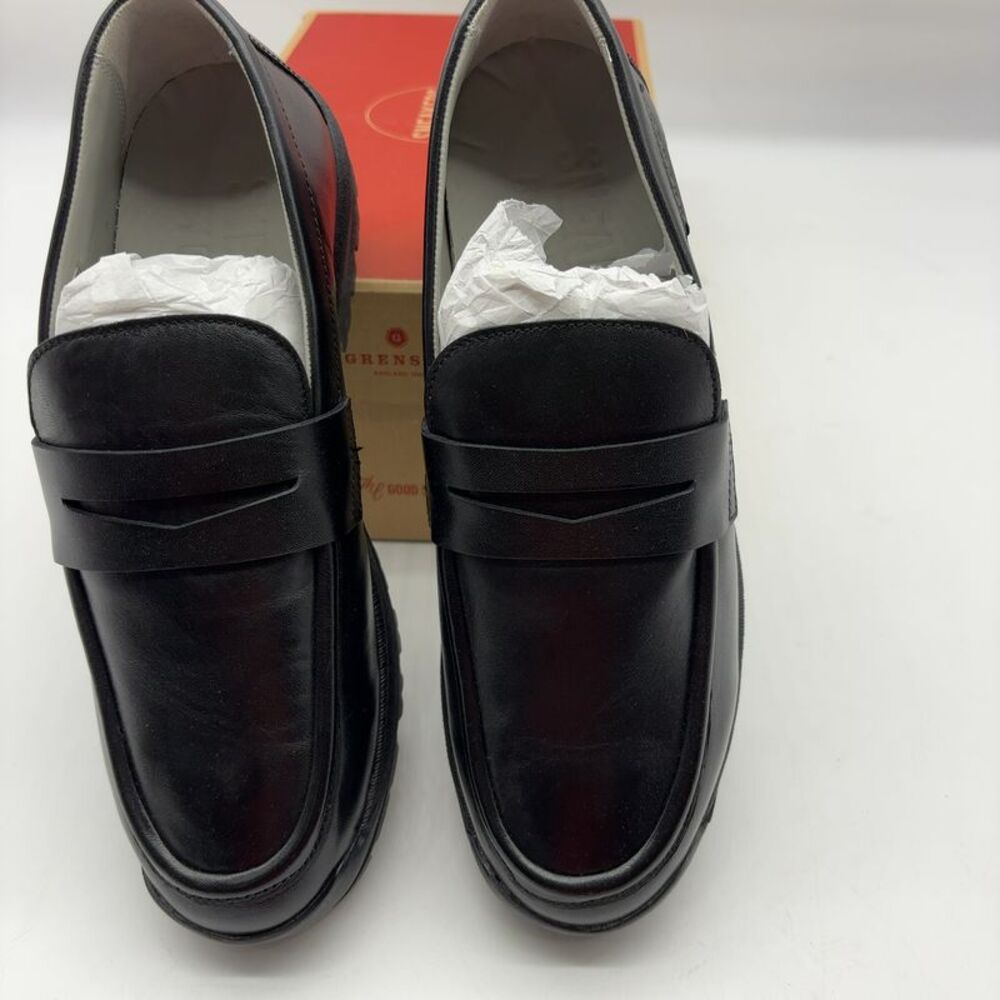 Grenson Black Sneaker Loafers